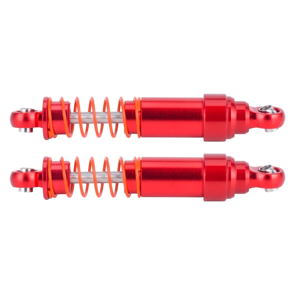 1/18 RC TRX4M Upgrade Parts 58mm Aluminum Shocks Absorbers Damper With Oil Filled for 1/18 RC Crawler TRX-4M Bronco Defender