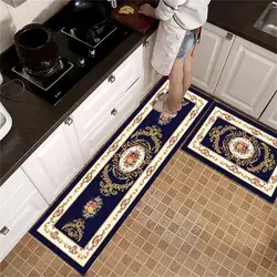 Alfombra de cocina duradera para entrada del hogar, Felpudo de alta gama, impermeable, lavable, antideslizante, grande