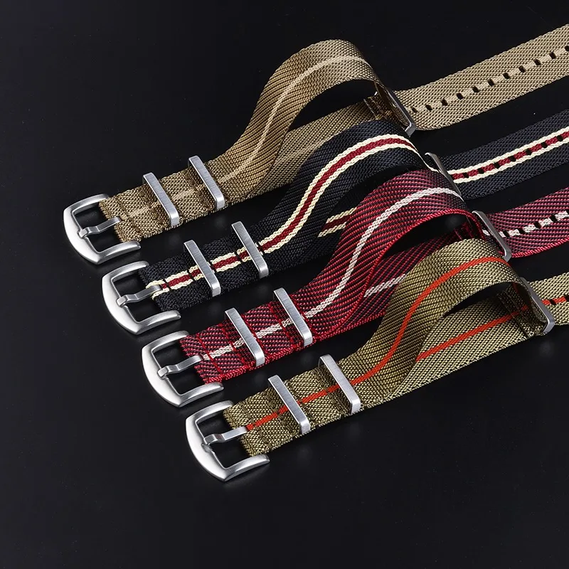 Universal Military Nylon Strap for Omega 007 18/20/22mm Premium Fabric Watch Band for Seiko SKX007 Men Women Bracelets Wristbelt image 2