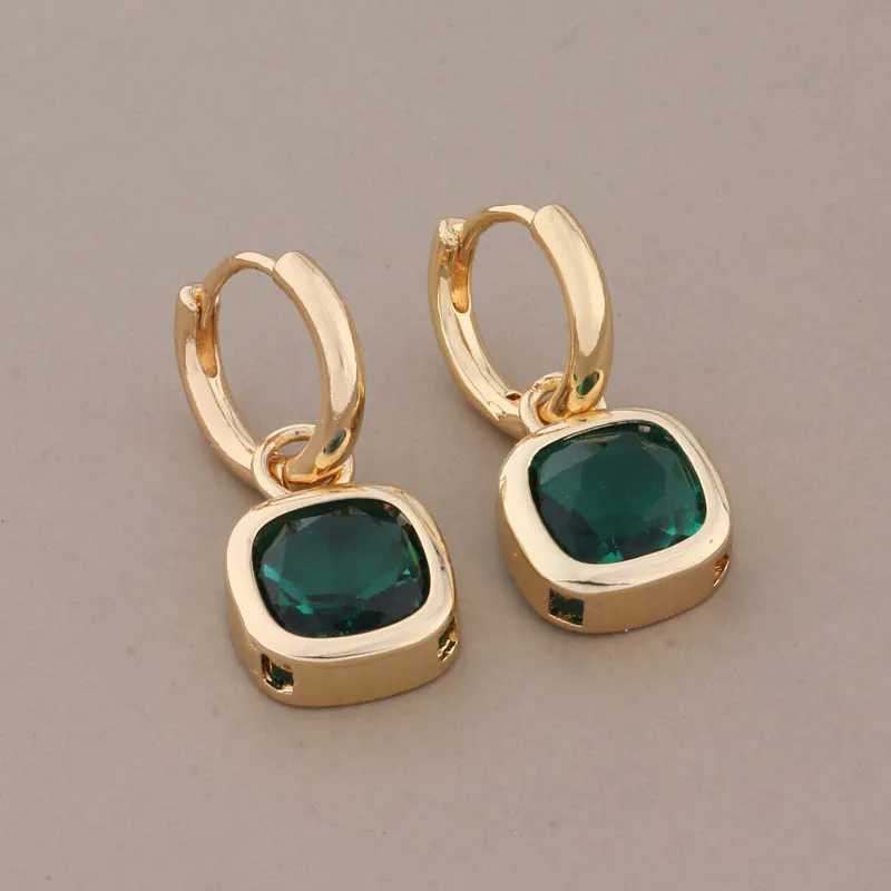 New Trendy Cute Drop Earrings for Women Gold Color  Unusual Earrings Daily Fashion 2023 Woman Jewelry