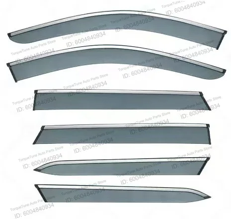 Premium Easy Installation Durable Window Visor Wind Deflector For Chery Tiggo 9 2024-2026 Jaecoo J8 Direct Fit Rain Guard 6pcs