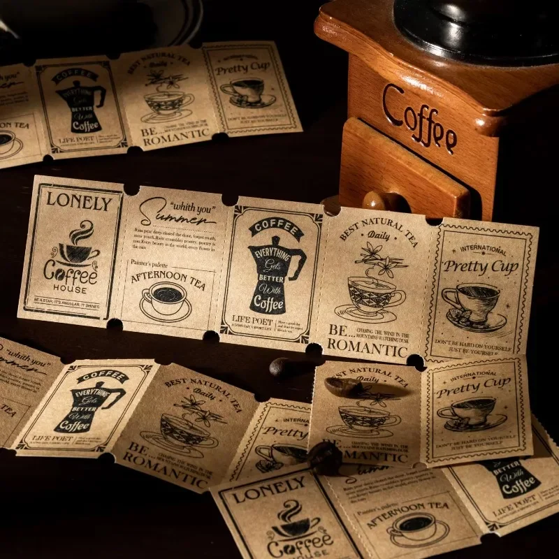 1 แพ็ค/2 แพ็คโน้ตบุ๊คกาแฟขนาดใหญ่ธุรกิจท่องเที่ยว Series 125 ชิ้น/แพ็คกาแฟส่วนคู่มือชุดคู่มือโน้ตบุ๊ค 180*140 มม.