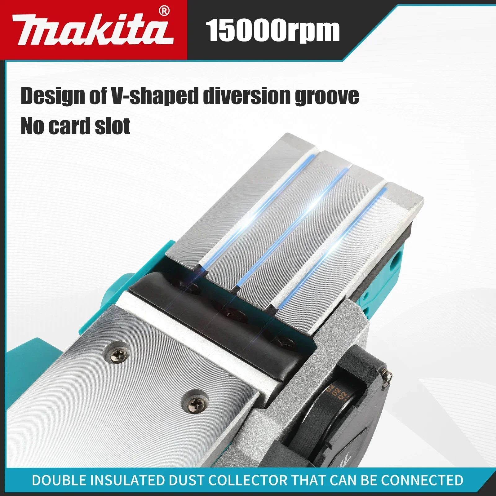 Makita  DKP180 Electric Planer - Handheld Wood Planer for Household Use - Multi - function Power Tool with Polishing Feature