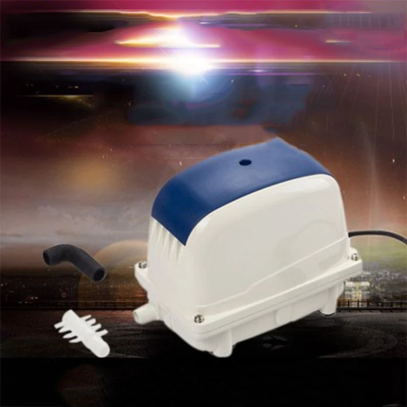 oxygen pump 65W 100L/min Air Pump Low Noise Aerator for Koi Fish Pond Large Pressure Air Compressor pond Hydroponics