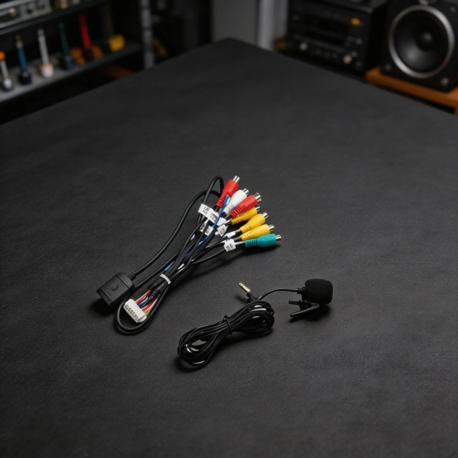 4G Audio Adapter Microphone Connector 20pin Connector Wear-resistant Design 3.5mm Microphone Interface Direct Installation