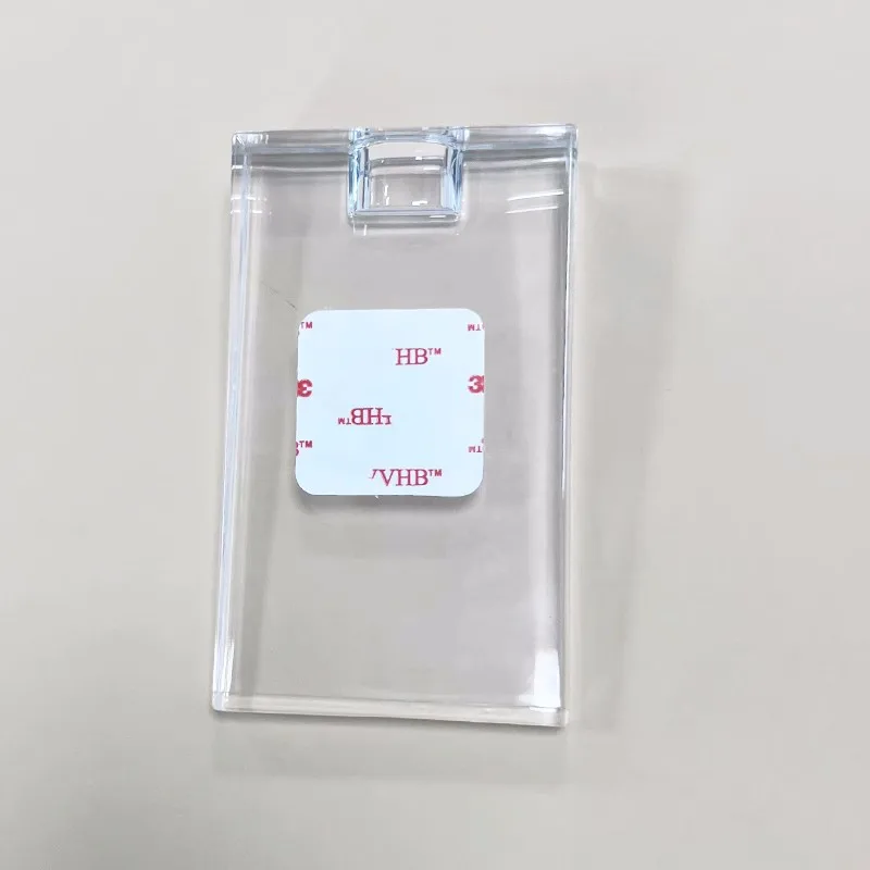 Rak Label Harga Akrilik Transparan Tampilan Label Meja Ritel