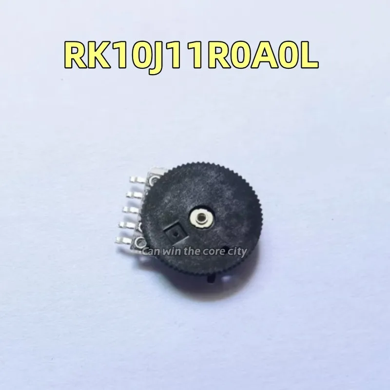 5 Pieces RK10J11R0A0L ALPS 103B Single link 10K turntable dial switch 5 foot volume potentiometer 14 * 1