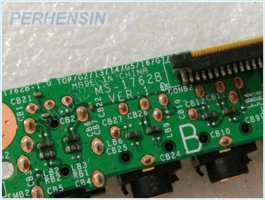 Original Genuine Laptop FOR MSI FOR GT70 MS-1762 MS-17621 AUDIO BOARD MS-1762B