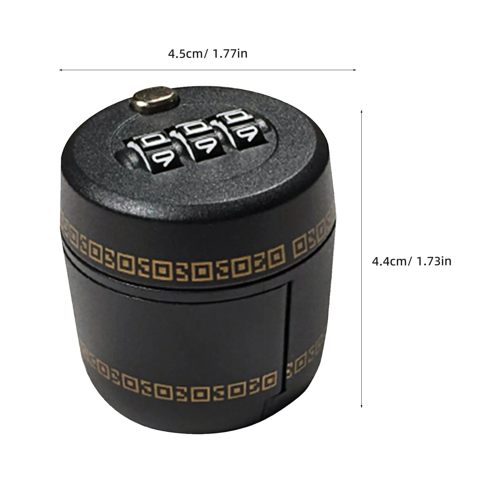 Wine Bottle Lock ABS Zine-Alloy Password Lock Small Size Prevent Kids Drinking Reseal Wine Bottles Bars Liquor Locking Tool