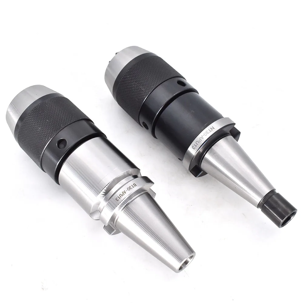 Imagem -03 - Iso Apu08 Apu13 Apu16 bt Eixo Apu Ferramentas Titular Integrado Auto-aperto Mandril de Broca Automática Cnc Centro da Máquina Nt30 Nt40
