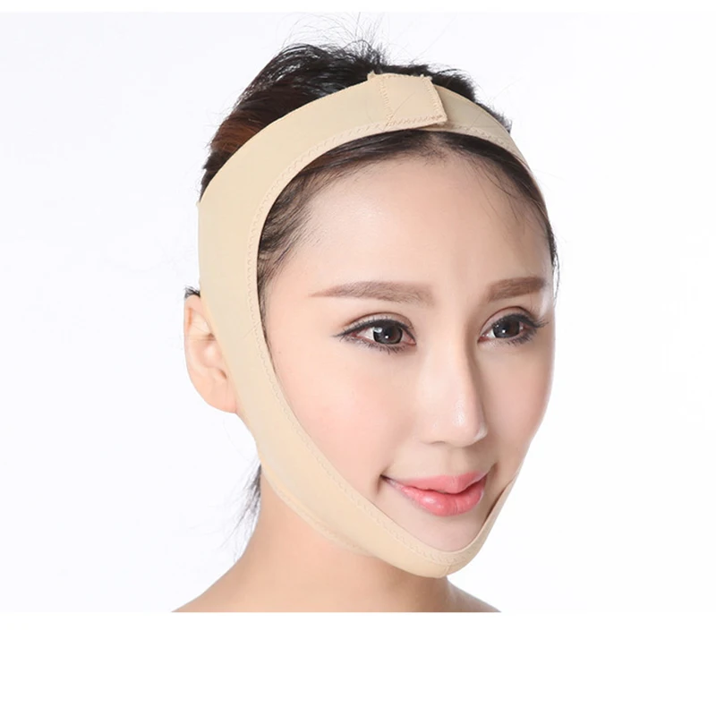 Face V Shaper Facial Slimming Bandage Relaxation Lift Up Belt Shape Lift Reduce Double Chin Face Thining Band Massage Slimmer