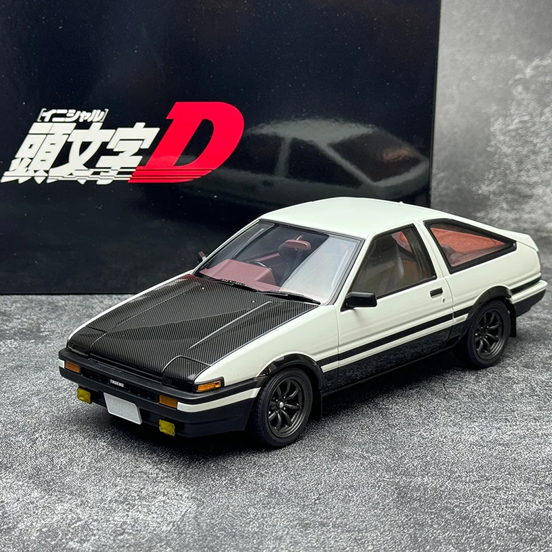 AUTOart 1/18 SCALE Toyota Sprinter Trueno (AE86) “Project D” Final version  Car model Static collection Furniture for display