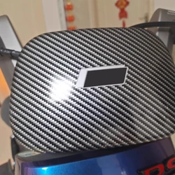 Car Wrap Vinyl Film 2D Glossy Carbon Fiber Car Sticker Black Silver Color Change Film Bubble Free Decal Car Adhesive Accessories