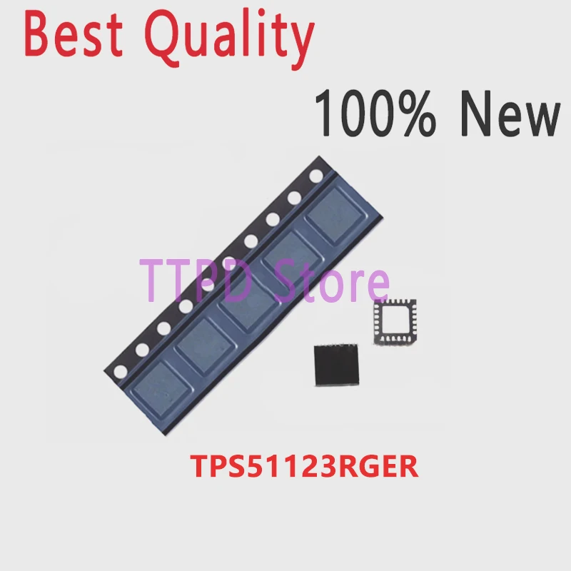 5pcs 100% New 51123 TPS51123 TPS51123RGER 51123R TPS51123R QFN24 High Quality