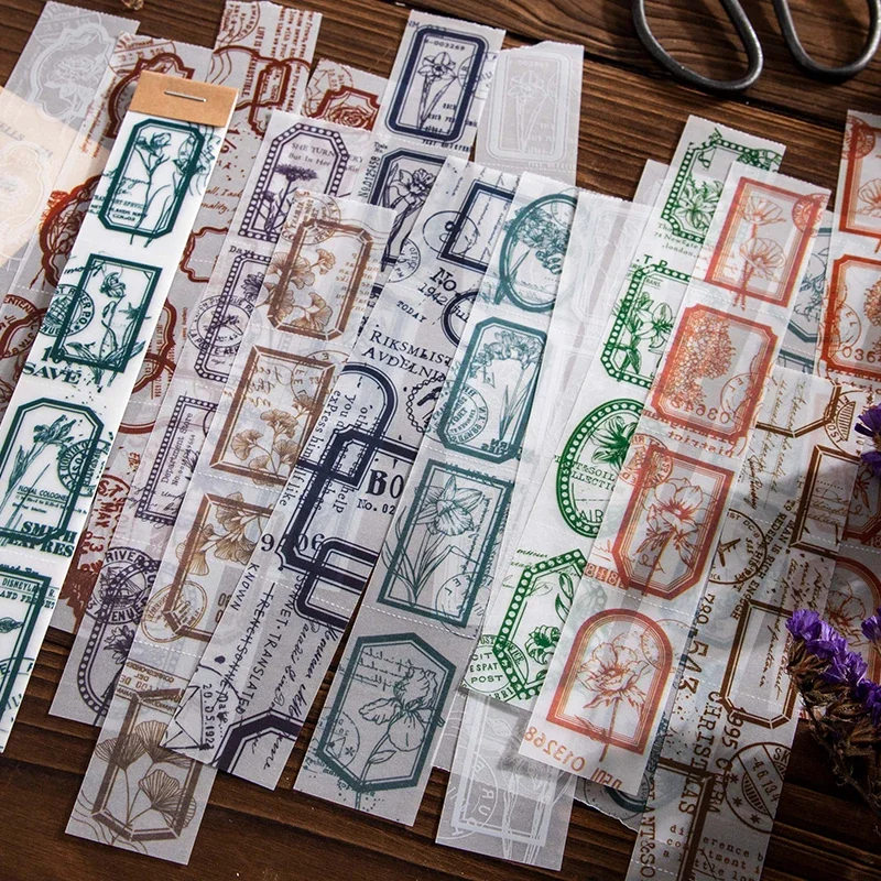 30 ورقة نبات كبريتات المواد الورقية الزهور اليدوية الخريف الزخرفية DIY أقحوان سكرابوكينغ 245*45 مللي متر القرطاسية