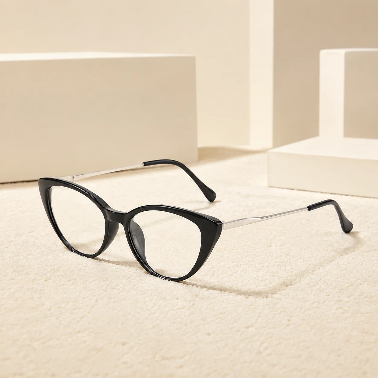 แว่นตาป้องกันแสงสีฟ้าทรงแคทอาย - Women'S Fashion Glasses Non Prescription บทวิจารณ์และราคา