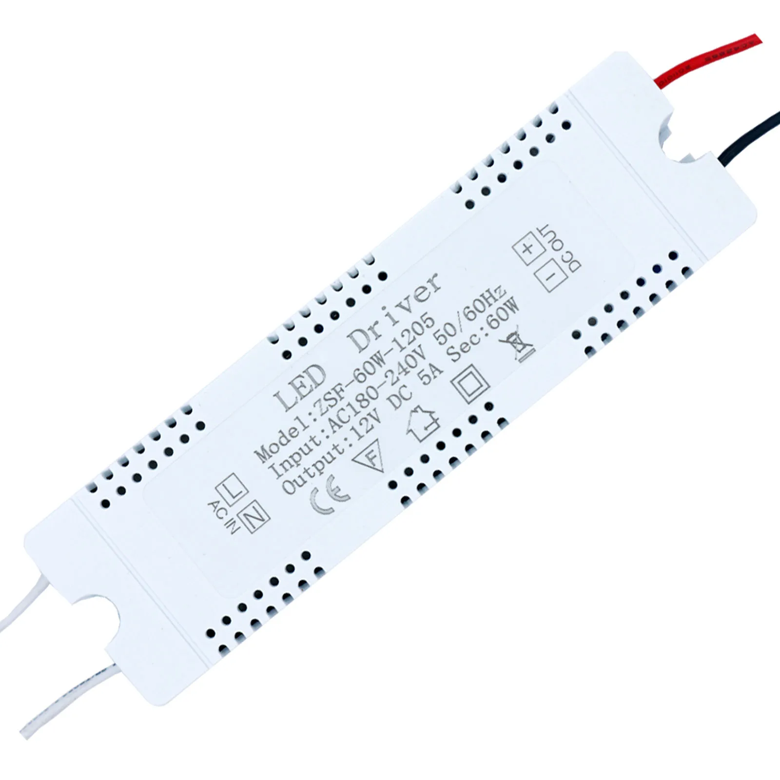 DC12V LED Driver AC220V 12W 18W 24W 36W 48W 60W For LED Power Supply Constant Current Voltage 12V Control Lighting Transformers