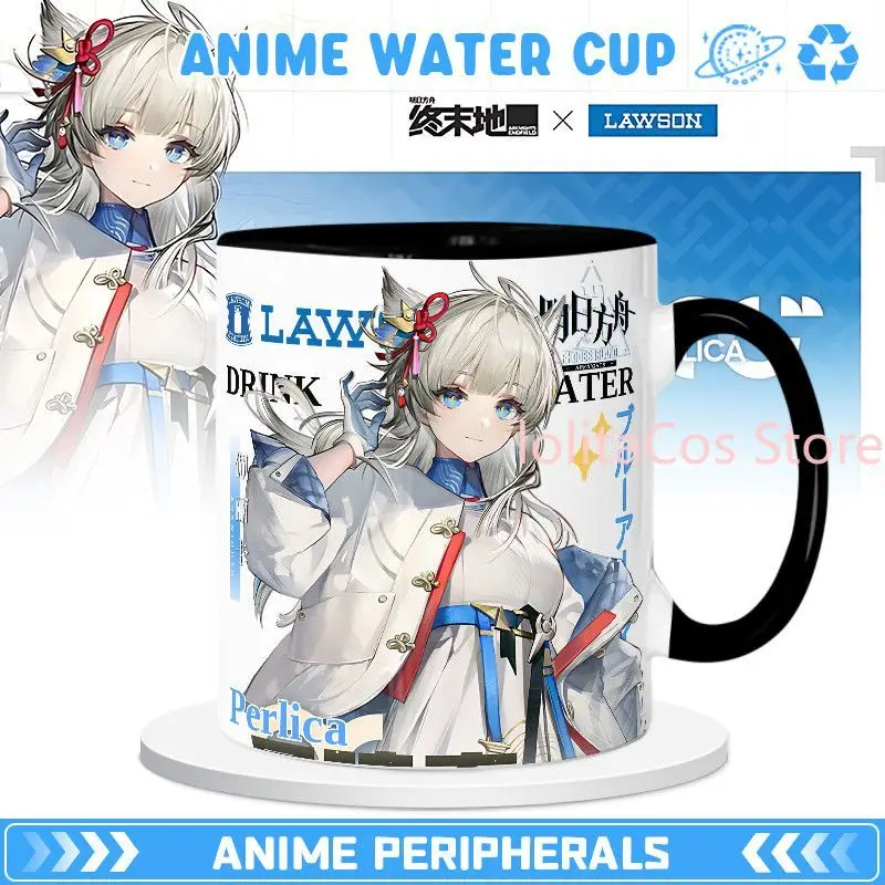 Taza de Cerámica de Anime Arknights: Endfield Chenqianyu Yvonne, Taza para Leche, Café o Agua, Regalo de Cumpleaños para Fanáticos del Anime, Navidad