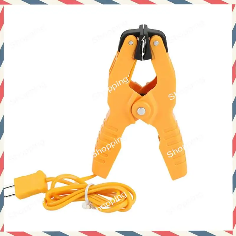 M20K HT-05 K Tipo Termopar Sensor Temperatura Chumbo Braçadeira de Tubo 1-3/8 Polegadas -40-200 ℃   HT-05 Amarelo