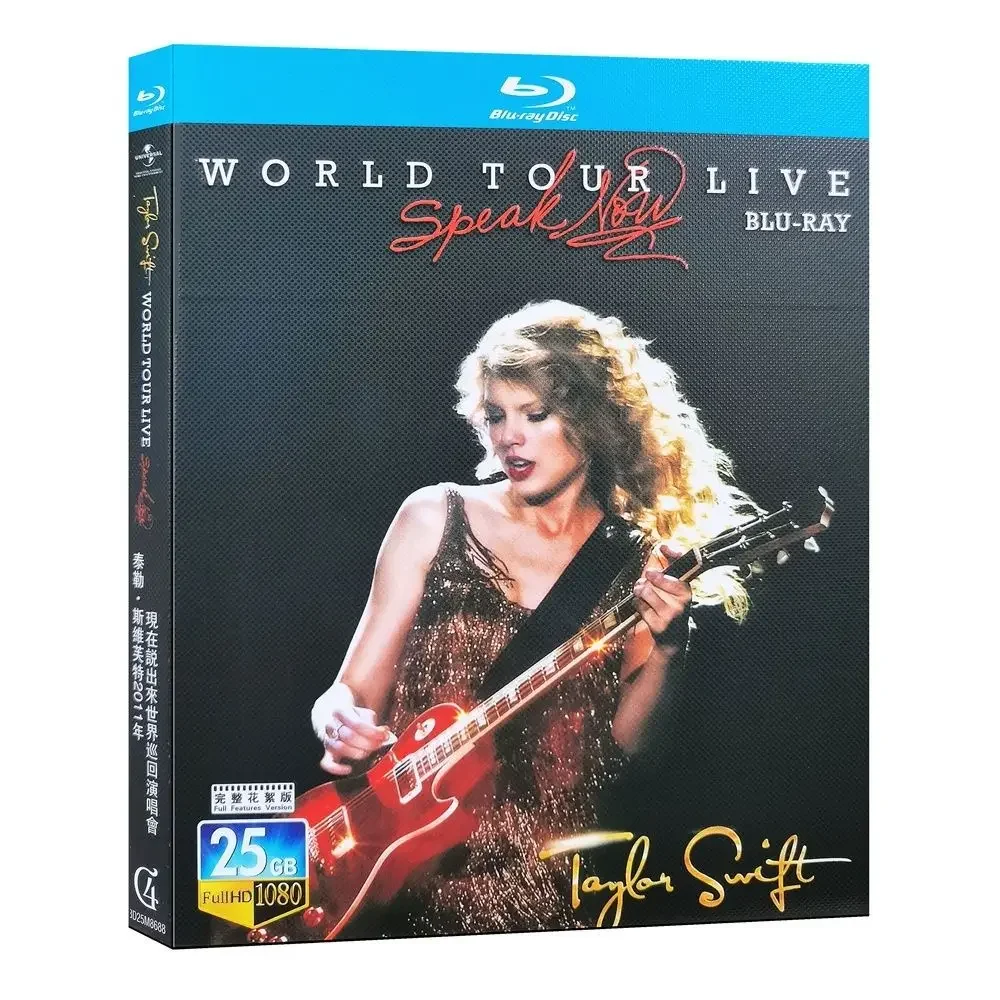 

2011 Taylor Swift: Love Confessions World Tour BD Blu-ray Disc English/Chinese Characters