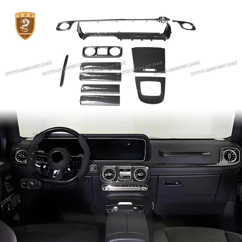 

Left-hand Drive Replacement Inner Accessories Car Air Conditioning Vent For Benz G Class W465 Center Console Display Frame Kits