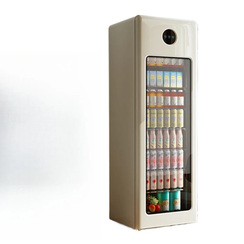 

240 liters automatic ice making ice bar refrigerator, home living room office beverage refrigerator with ice machine integrated