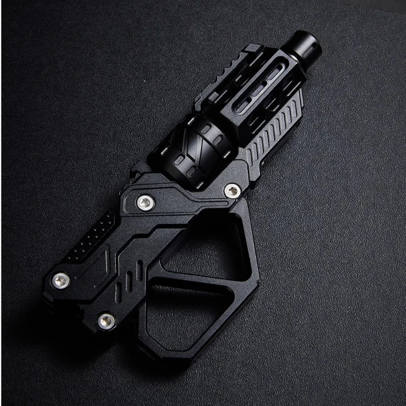 Qingtian 3000EDC Mecânico Metal Fingertip Giroscópio Metal Magnético Push Card Descompressão Brinquedo de Mesa Presente