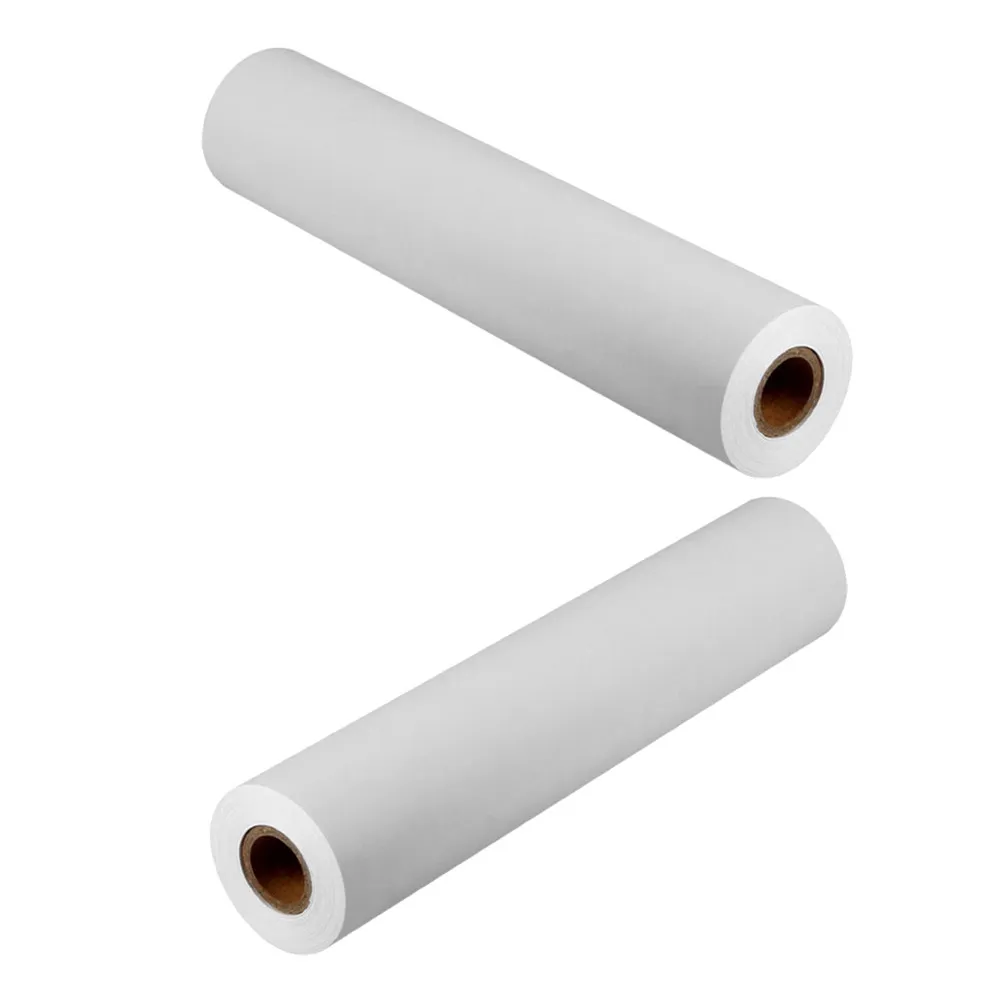 

2Pcs Drawing Paper Roll White Premium Recycled Thick Smooth Surface Painting Watercolor Sketch Paper 30cmx5m Kids Art