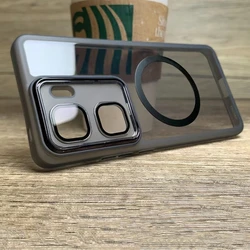 Magnetic Case For IQOO Neo 10 Case Soft Silicone Clear For MagSafe Cover For Vivo IQOO Neo 10 Pro Neo9 Camera Protect Shell
