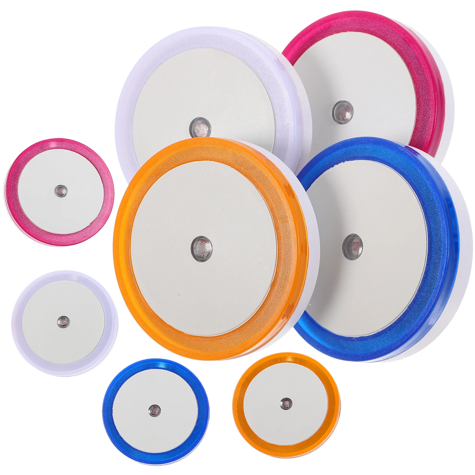 

8Pcs Auto Sensor Night Light Plug in Soft Warm LED Dimmable Lamp Kids Bedroom Nursery Breastfeeding Use Plug in Night Light