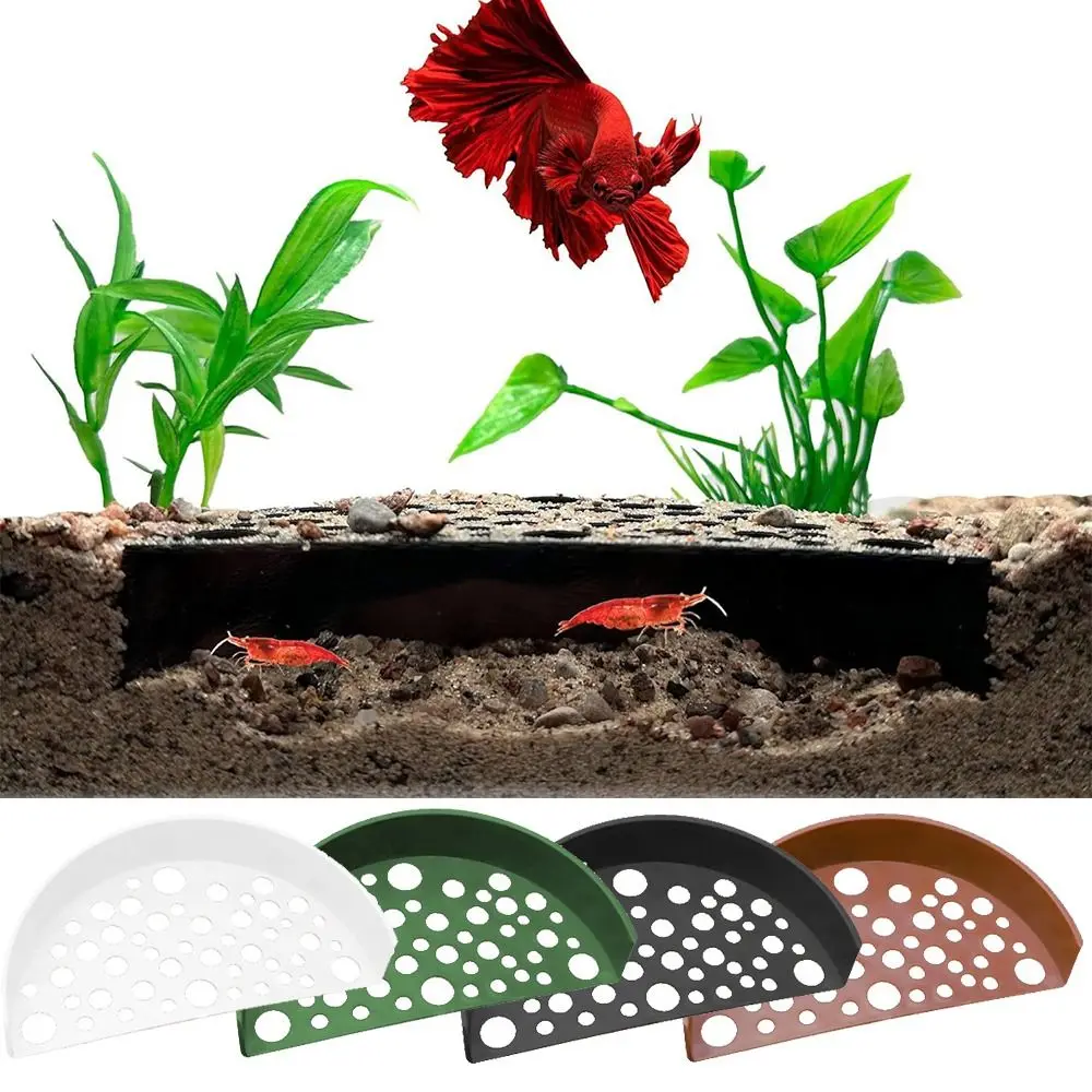 Plastic Aquarium Shelter House Small Fish Tank Decoration Aquaculture Shrimp Cave Pet Supplies Shrimp Breeding Protector