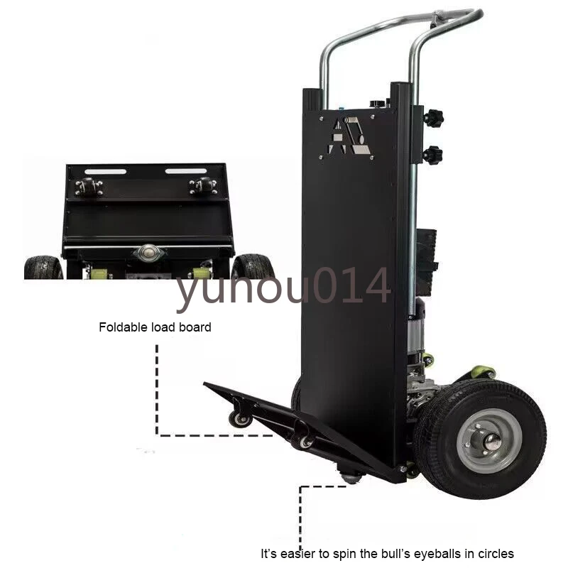 Folding Hand Trolley Cart, Mobile Tool, Electric Stair Climbing Machine, Vehicle Cargo Handling Cart, Up and Down Stair Climber