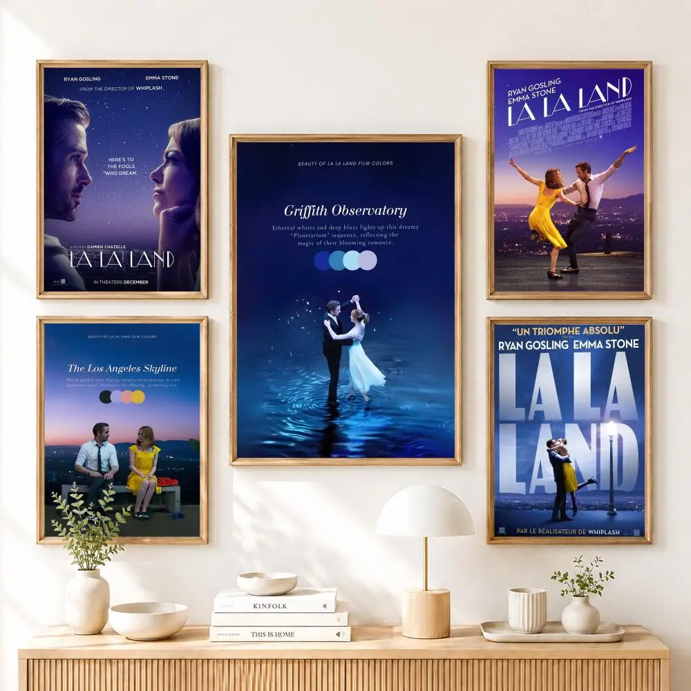 La La Land Film-Gemälde, Kalligrafie-Malerei, Poster und Drucke, Kunstdruck, Heimdekoration, Kunstgeschenke