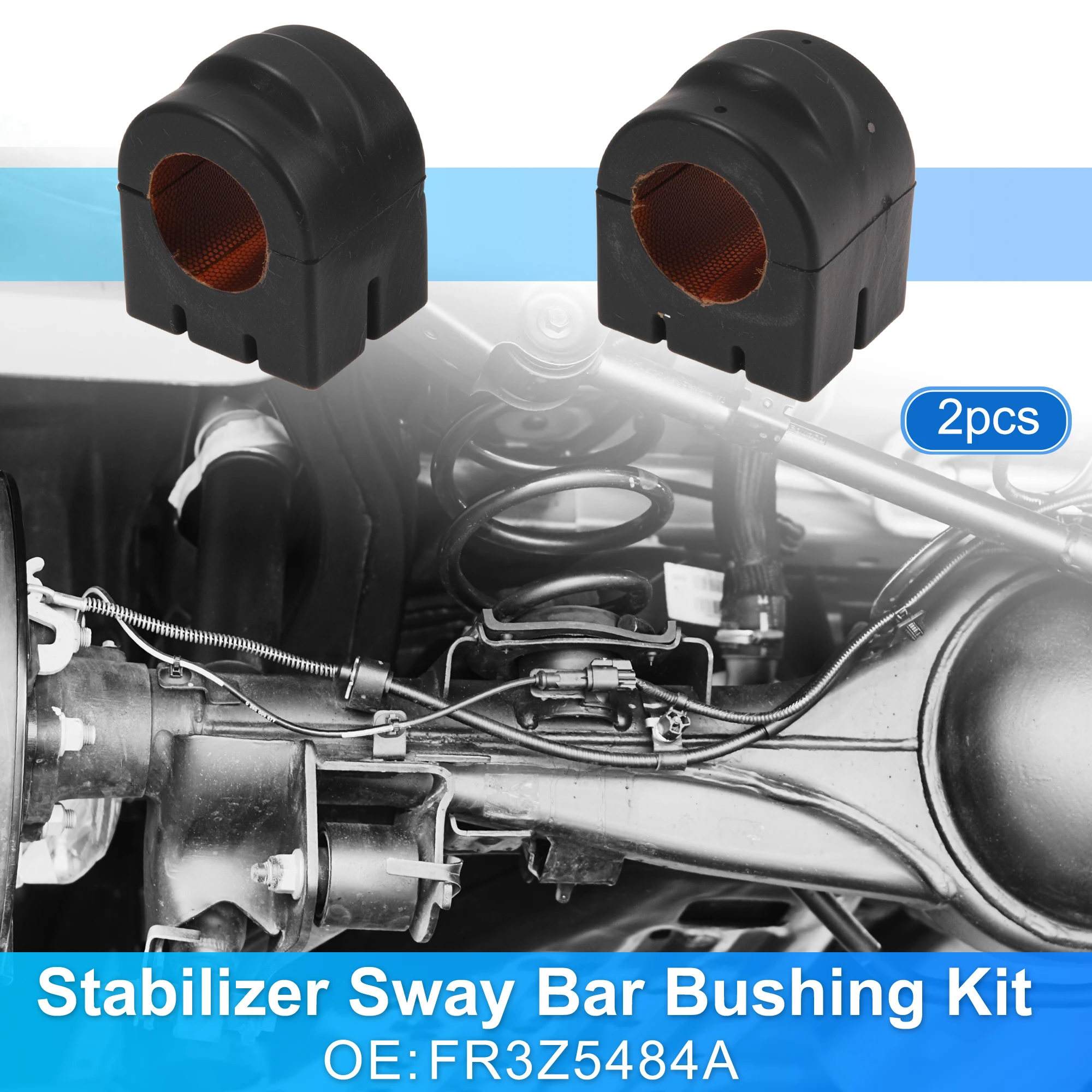UXCELL Stabilizer Sway Bar Bushing Kit for Ford for Mustang 2015-2023
