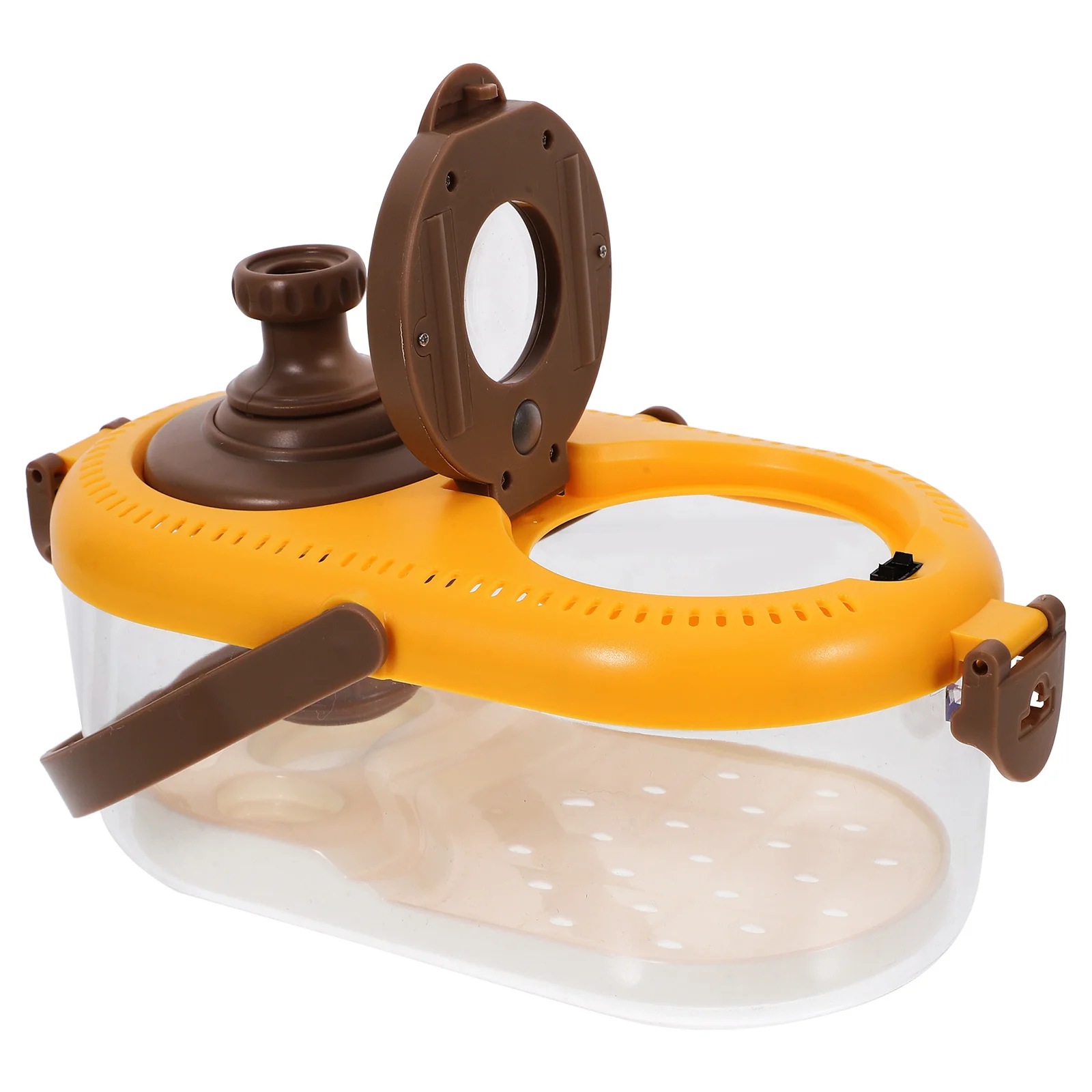 1 conjunto caixa de observação de bicho-da-seda crianças inseto lupa kit ciência com luz led para exploração ao ar livre atividade reprodução