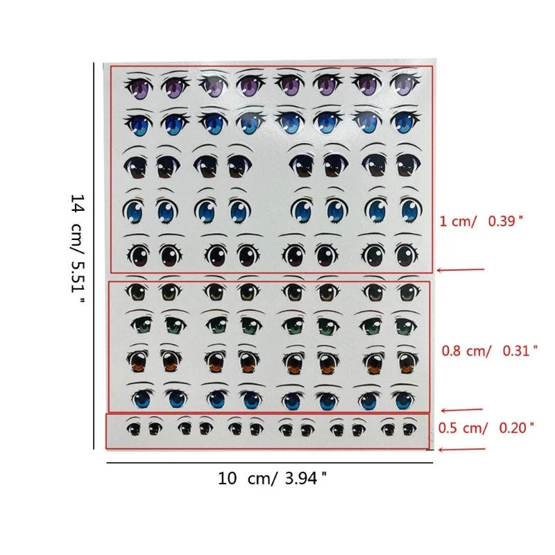 Ojos, etiquetas para ojos, manualidades para niños, pegatinas para ojos, pegatinas para ojos muñecas, pegatinas agua, para