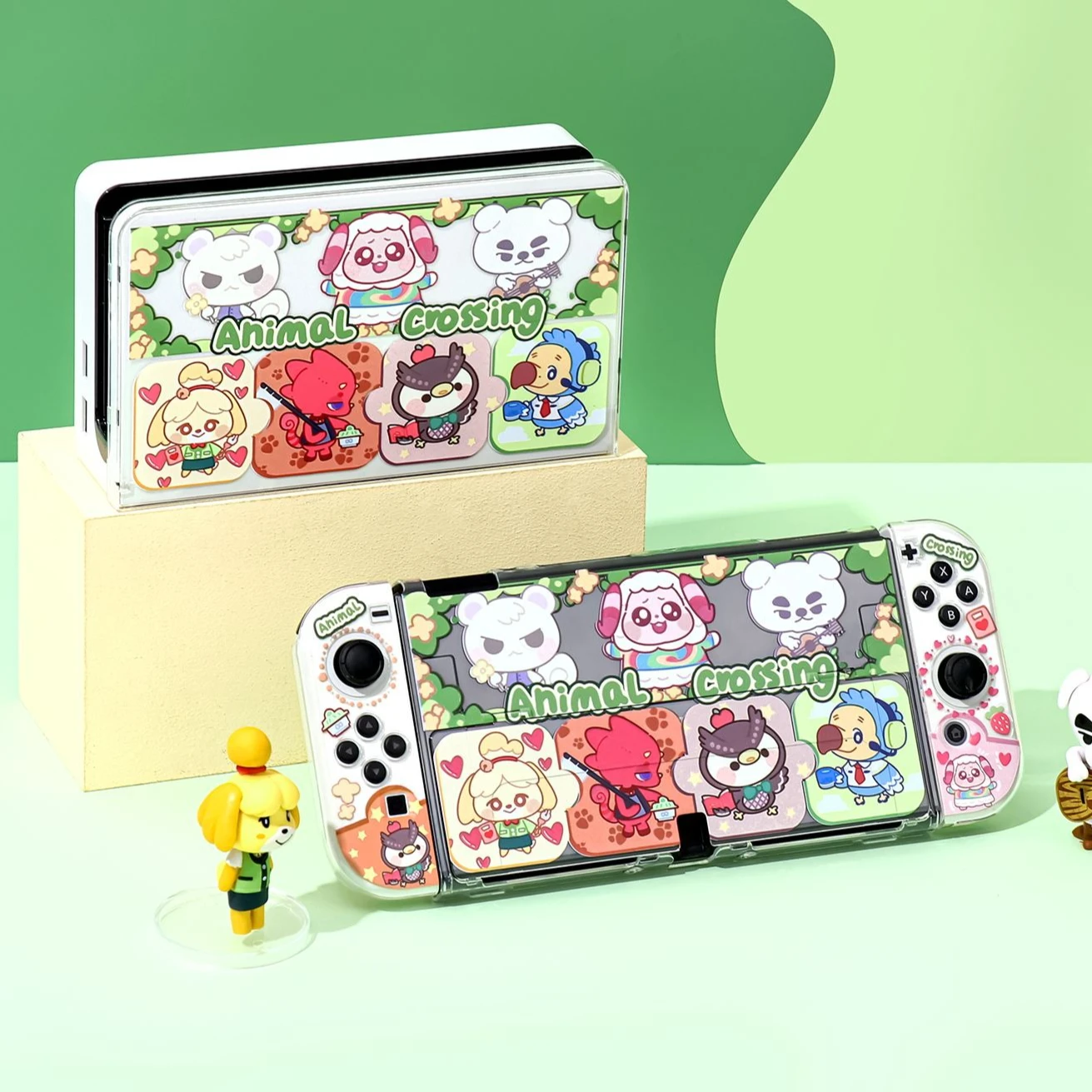 Split Hard Case for Nintendo Switch 2 OLED NS Gamin Console Shock-resistant Joy-Con Controller Soft Case The Stand Can Be Opened