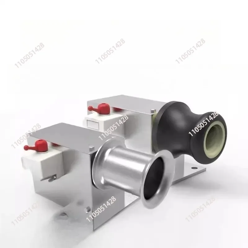 Small Rubber Wheel Rope Pulling Machine Fishing boat Electric Net Lifting Machine Stainless Steel Wheel Anchor Lifting Machine