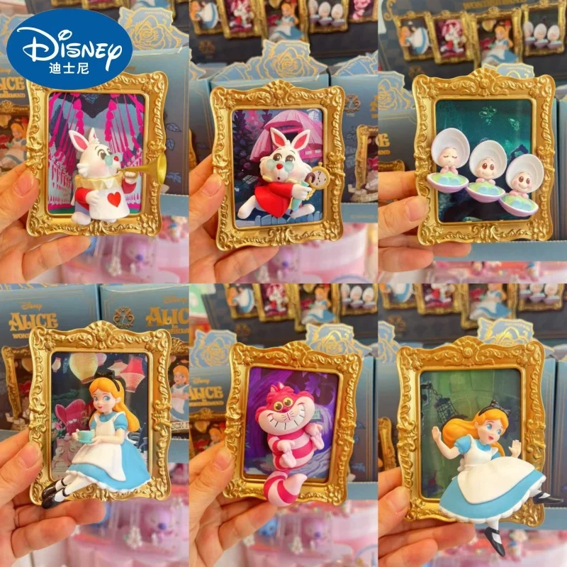 Disney Alice Art Museum Series Blind Box Original Prinzessin Ornament Schönes Festival Geschenk Auf Lager Trendiges Sammlerspielzeug
