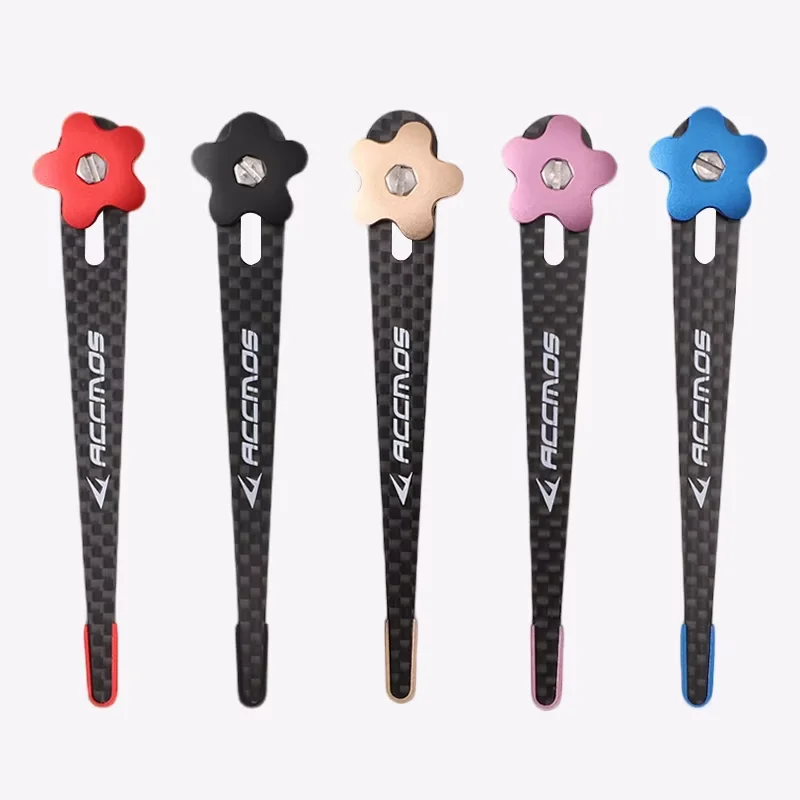 Archery Aluminum Alloy Frame Clicker Seat + Carbon Clicker Recurve Bow Sight Accessory