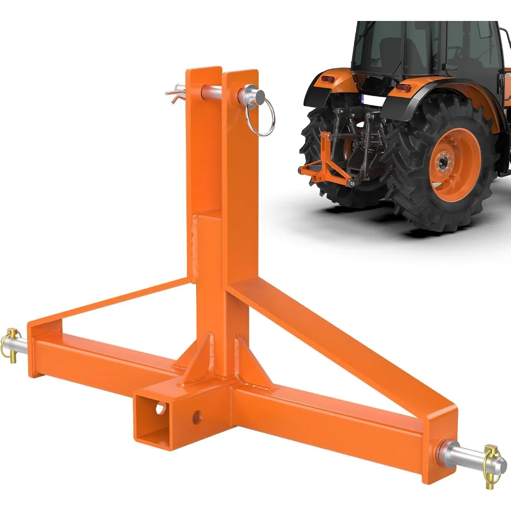 

3-точечный приемник с быстрым сцеплением, совместимый с 3-точечным прицепом, 2-приемником для трактора категории 1, 3-портовым прицепом Towi