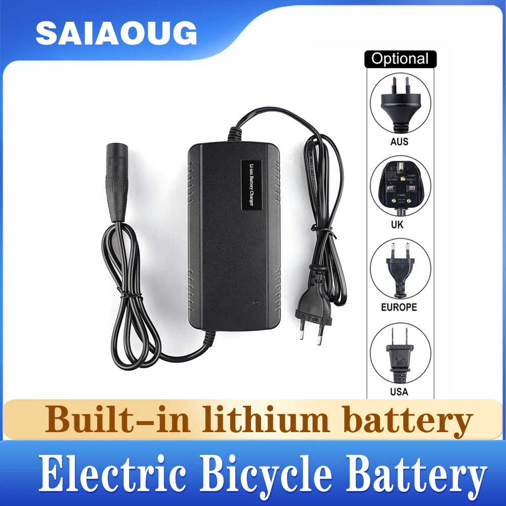 Customized 48V Large Capacity 36V 52V 30Ah 27Ah Triangle Ebike Battery Pack Electric Bicycle Lithium Batteries PVC Case with Bag