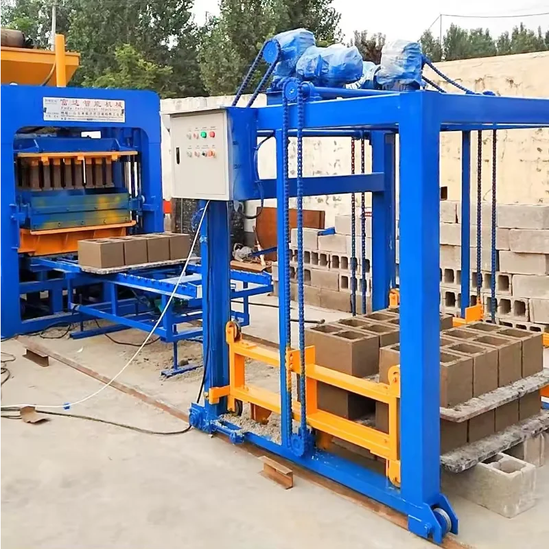 YG Factory QT4-18 Concrete Interlock Block Making Molding Machine Construction Cement Automatic Brick Making Machine Price Sale