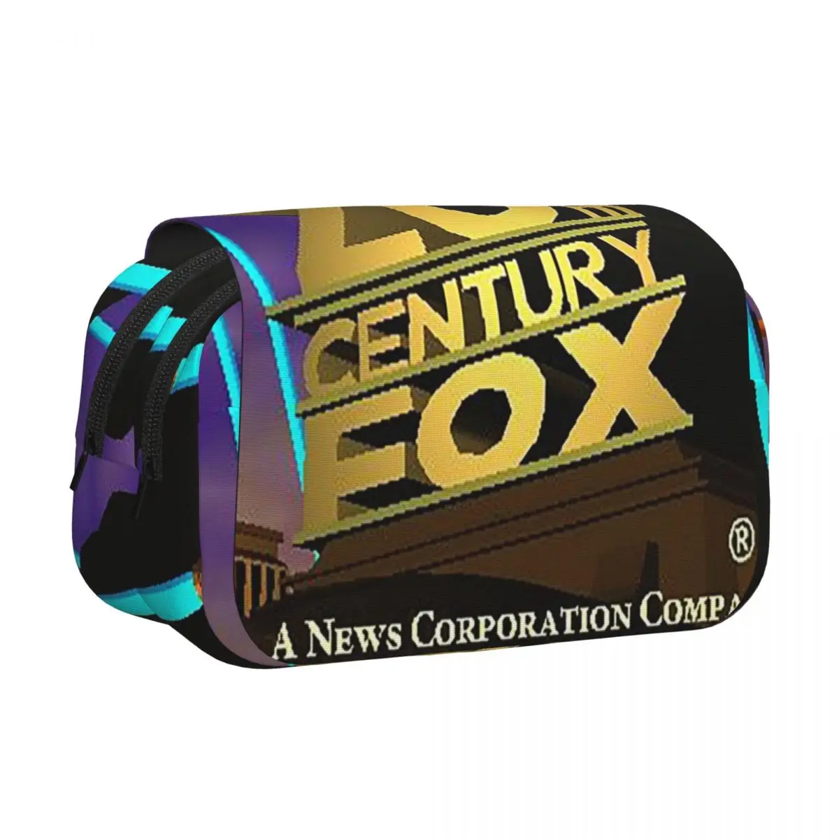 

Пенал-футляр Century Fox из твердой кожи, большой вместимости, для школьников