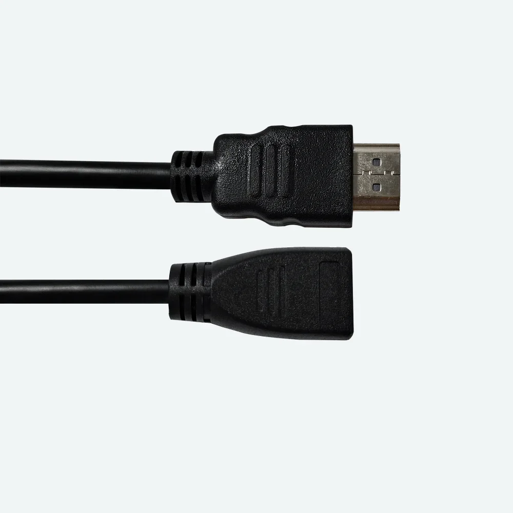 20cm przedłużacz kompatybilny z HDMI męski na żeński wersja 1.4 przedłużacz kabla adaptera wideo HDMI o wysokiej rozdzielczości