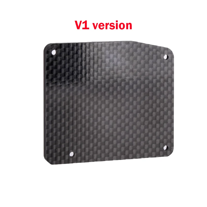 Para 1/7 arrma felonia infração limitada v1 v2 conjunto de módulo eletrônico de fibra carbono capa carro caminhão peças atualização ar 320599