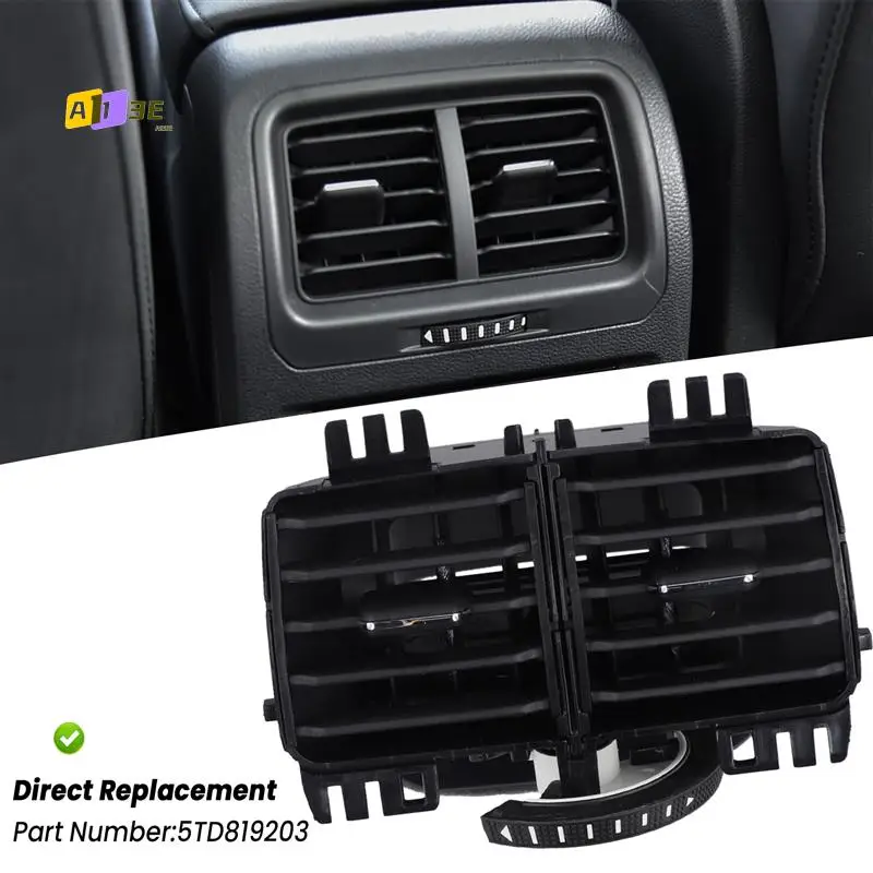 

A03E-5TD819203 Rear Armrest Box AC Vent Grille Outlet Air-Conditioning Vents For VW Touran L 2016-2021