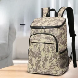 Zaino mimetico portatile zaino termico di grande capacità zaino da Picnic impermeabile all'aperto borsa termica per birra con impacco di ghiaccio