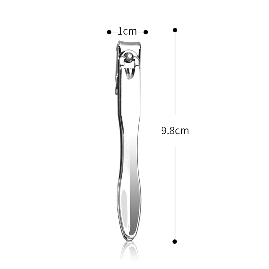 Anti Splash Large Stainless Steel With Rotatable 360 ° Nail Clippers Manicure Tools Foot Repair Tools Personal Care Tools
