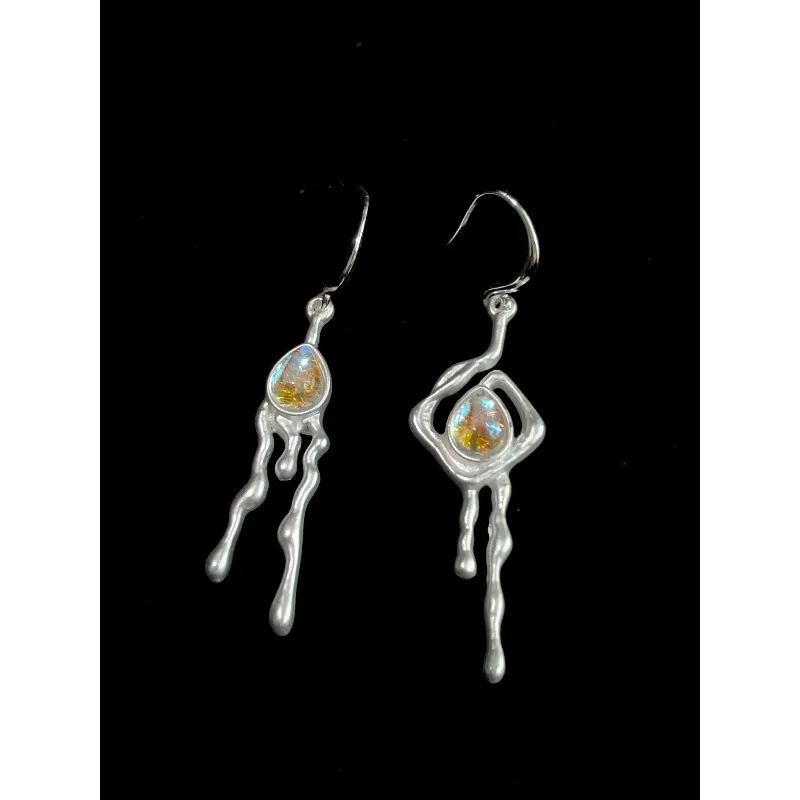 Vintage Vintage Drifting on Tearful Season Earrings